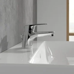 Villeroy & Boch O.novo Start Mini Basin Mixer Tap & Pop Up Waste