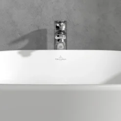 Villeroy & Boch O.Novo Start Tall Basin Mixer Tap with Click Clack Waste