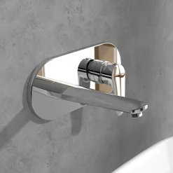 Villeroy & Boch O.novo Start Wall Mounted Basin Mixer Tap & Easy Installation Box
