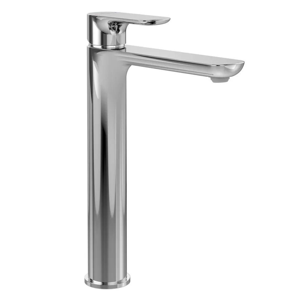 Villeroy & Boch O.novo Tall Basin Mixer Tap with Click Clack Waste