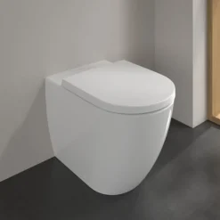 Villeroy & Boch Subway 3.0 Back to Wall TwistFlush Rimless Toilet with Soft Close Toilet Seat