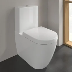 Villeroy & Boch Subway 2.0 Rimless Fully Back to Wall Close Coupled Toilet & Soft Close Seat