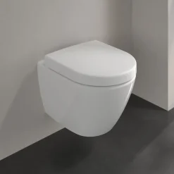 Villeroy & Boch Subway 2.0 Rimless Wall Hung Compact Toilet & Soft Close Seat