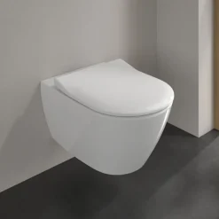 Villeroy & Boch Subway 2.0 Rimless Wall Mounted Toilet & Soft Close Toilet Seat