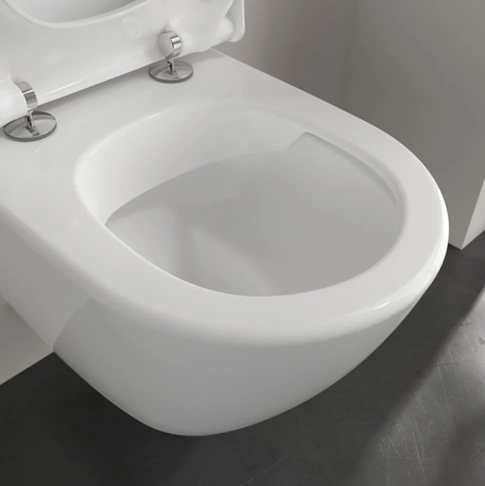 Villeroy & Boch Subway 2.0 Rimless Wall Mounted Toilet & Soft Close Toilet Seat