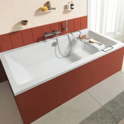 Villeroy & Boch Targa Plus Straight Double Ended Bath - 1600, 1700 & 1800mm