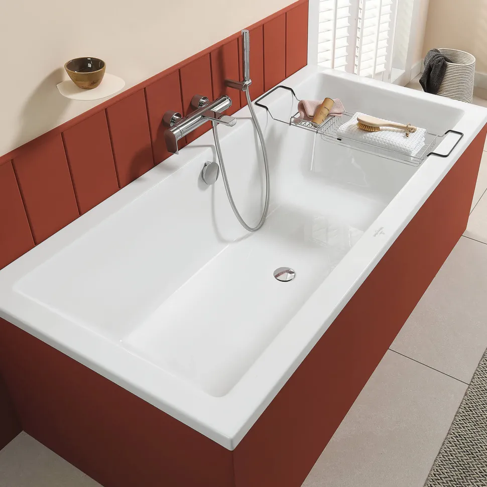 Villeroy & Boch Targa Plus Straight Double Ended Bath - 1600, 1700 & 1800mm