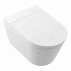 Villeroy & Boch Tivo Wall Hung Smart Toilet with Soft Close Heated Seat & Remote Control