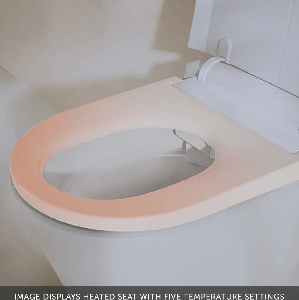 Villeroy & Boch Tivo Wall Hung Smart Toilet with Soft Close Heated Seat & Remote Control