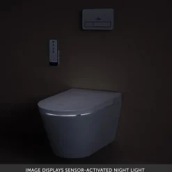 Villeroy & Boch Tivo Wall Hung Smart Toilet with Soft Close Heated Seat & Remote Control