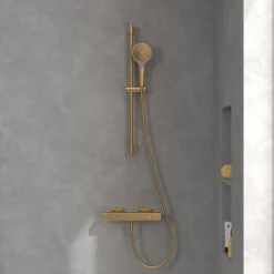 Villeroy & Boch Universal Cool Touch Exposed Square Thermostatic Shower Mixer