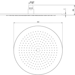 Villeroy & Boch Universal Round Shower Head
