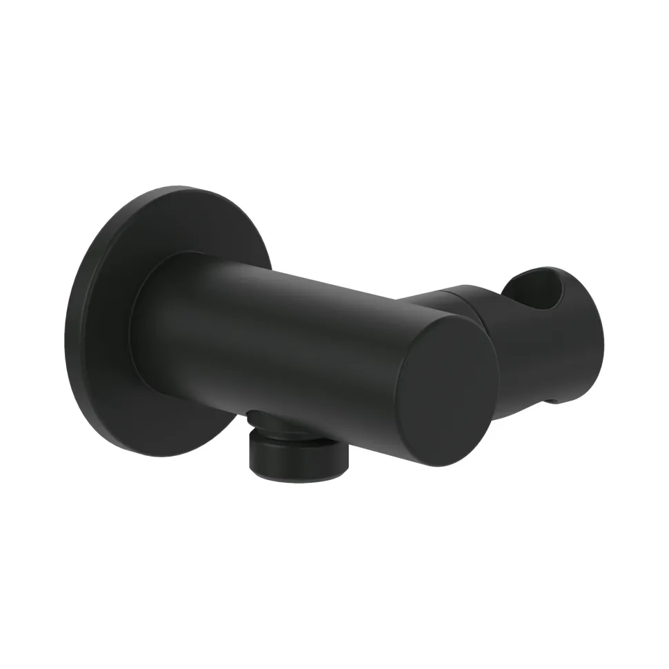 Villeroy & Boch Universal Round Combined Wall Elbow Outlet & Shower Handset Holder