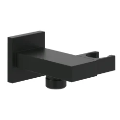 Villeroy & Boch Universal Square Combined Wall Elbow Outlet & Shower Handset Holder
