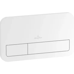 Villeroy & Boch ViConnect Dual Flush Plate with Rectangular Buttons