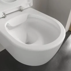 Villeroy & Boch ViConnect Pro 2.0 Frame with Arto Rimless Wall Mounted Toilet, Flush Plate & Soft Close Toilet Seat