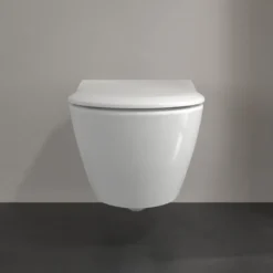 Villeroy & Boch ViConnect Pro 2.0 Frame with Subway 2.0 Rimless Wall Mounted Toilet, Flush Plate & Soft Close Toilet Seat