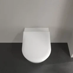 Villeroy & Boch ViConnect Pro 2.0 Frame with Subway 2.0 Rimless Wall Mounted Toilet, Flush Plate & Soft Close Toilet Seat