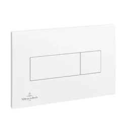 Villeroy & Boch ViConnect Pro S Frame with Subway 2.0 Wall Mounted Rimless Toilet, Flush Plate & Soft Close Toilet Seat