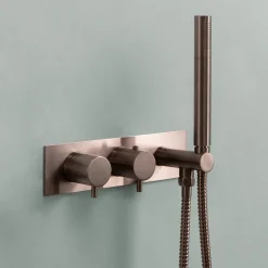 VOS 2 Outlet Concealed Thermostatic Shower Valve with Shower Handset