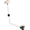 VOS Overflow Bath Filler with Click Clack Waste - Brushed Brass