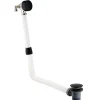 VOS Overflow Bath Filler with Click Clack Waste - Matt Black