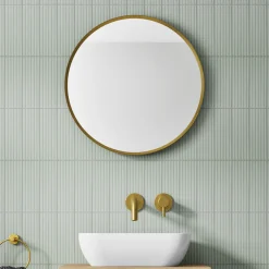 VOS Round Framed Mirror - 600mm
