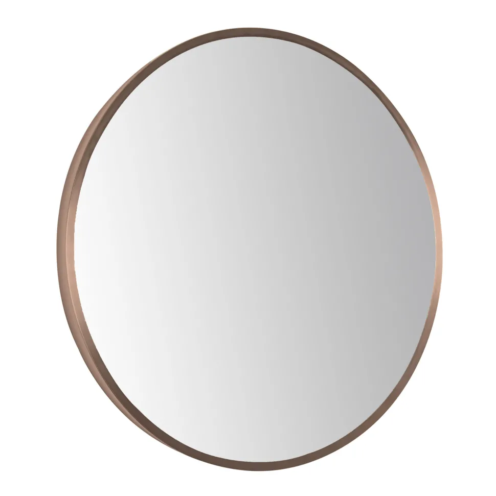 VOS Round Framed Mirror - 600mm
