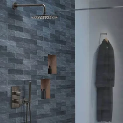 VOS Round 250mm Overhead Shower
