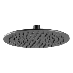VOS Round Shower Head - Matt Black