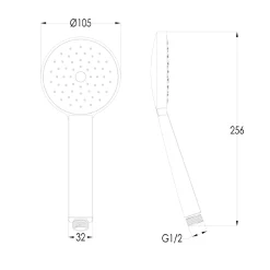 VOS Shower Handset