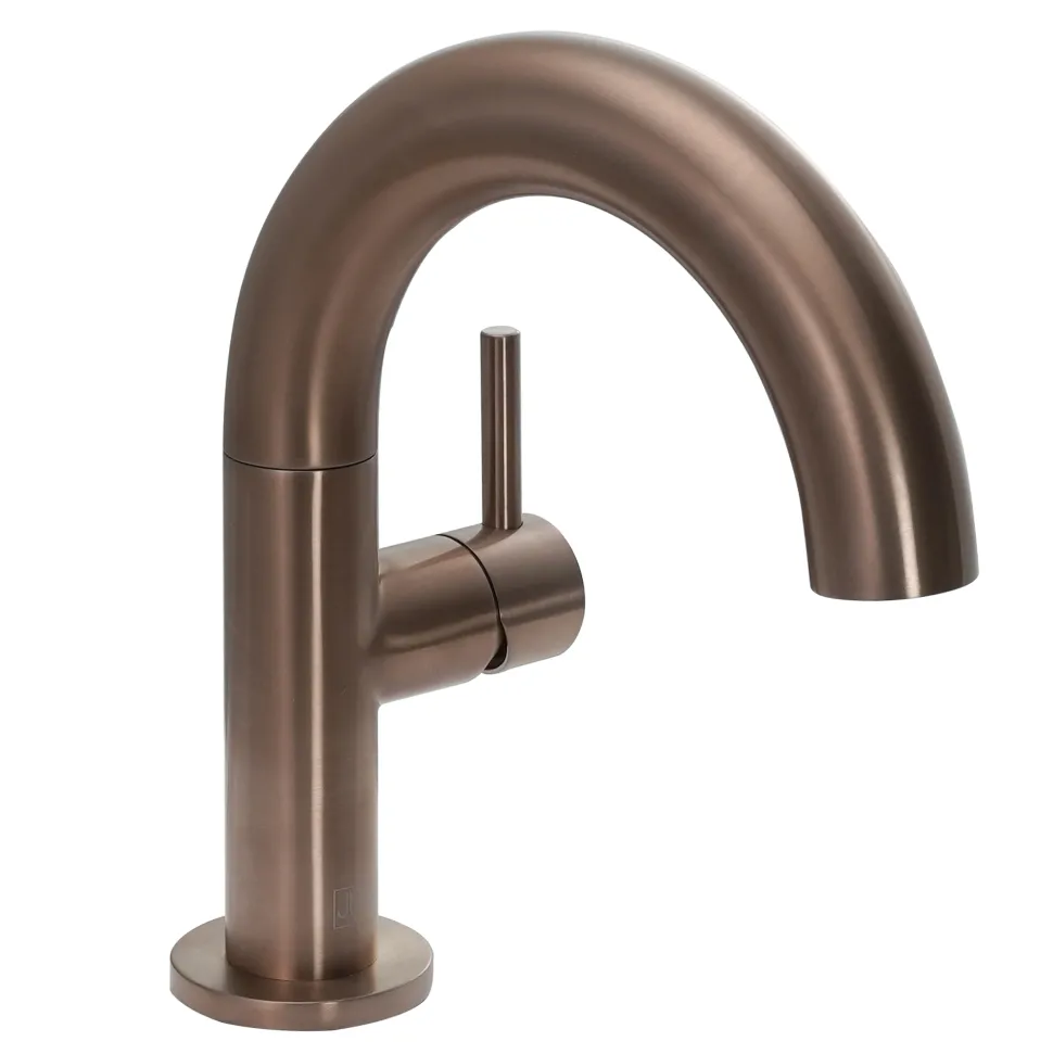 VOS Side Lever Mono Basin Mixer Tap with Swivel Spout