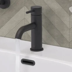 VOS Single Lever Basin Mixer - Matt Black