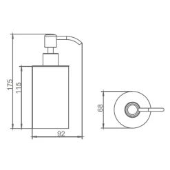 VOS Soap Dispenser