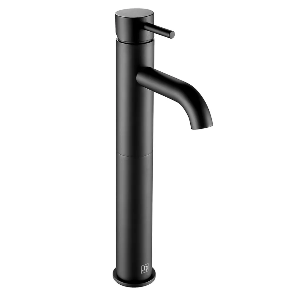 VOS Tall Single Lever Basin Mixer - Matt Black