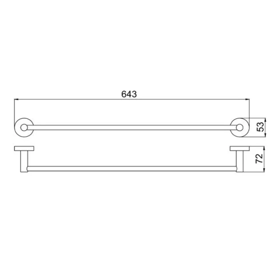 VOS Towel Rail