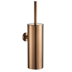 VOS Wall Mounted Toilet Brush Holder - Brushed Bronze