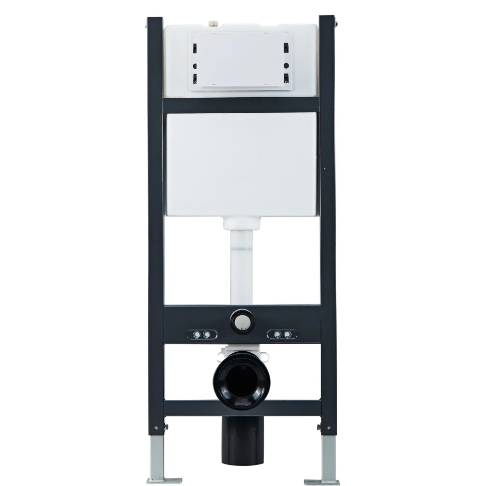 Wall Hung Toilet Frame and Pneumatic Concealed Cistern